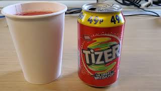 Non Booze Reviews  Canadian dude trying British stuff  Tizer Pop [upl. by Ortrud]