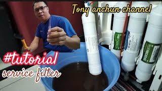 tutorial service filter coway chp671liter [upl. by Ringler]