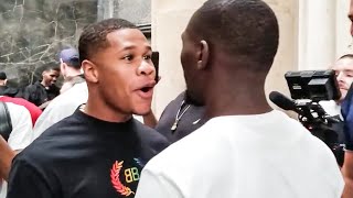 WATCH Devin Haney SIZE UP Terence Crawford for FIRST TIME WHO WINS at 147  TBT [upl. by Eenar583]