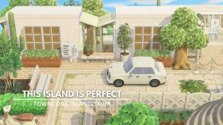 Probably the Most Perfect Island Ive Ever Visited  Animal Crossing New Horizons Island Tour [upl. by Bilicki]