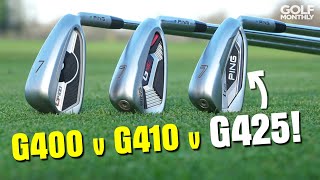 PING G425 IRONS TESTED BETTER THAN G410 amp G400 [upl. by Nahtal]