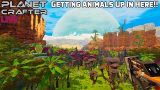 Ep7 New Teleporter Takes Us Where  Planet Crafter CoOp [upl. by Animar]