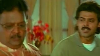 Pavitra Bandham Movie  S P Balasubrahmanyam Angry On Venkatesh Scene  VenkateshSoundarya [upl. by Witty]