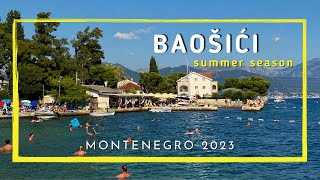 Baošići Herceg Novi Montenegro Summer 2023 [upl. by Cadell]