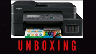 Unboxing 🥰 Brother DCPT820DW Allin One Ink Tank Printer with WiFi and Auto Duplex Printing [upl. by Bills]