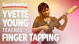 Yvette Young Teaches Finger Tapping  Guitar Lesson [upl. by Naillig]