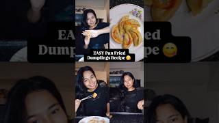 EASY PanFried Dumplings Recipe 🥟🔥 [upl. by Augustine]