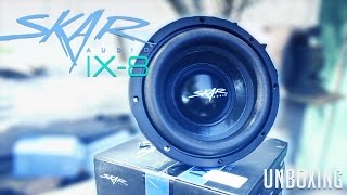 Skar Audio IX8 Subwoofer Unboxing [upl. by Refinej458]