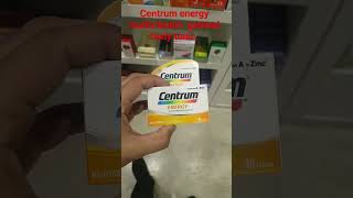 centrum energy multivitamin General body tonic centrum centrumenergy pharmacist pharmacy  Ksa [upl. by Romeu]