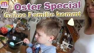 Oster Special  Frohe Ostern  Familie kommt  Ostereier färben  VLog 74 marieland [upl. by Hertha788]