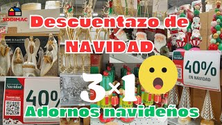 40 DE DESCUENTO EN TODOS LOS ADORNOS NAVIDEÑOS MÁS 3×1 EN COLGANTES PARA ÁRBOL DE NAVIDAD [upl. by Dzoba]