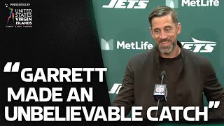 Aaron Rodgers Postgame Press Conference 1031  Jets vs Texans [upl. by Gonta]