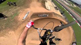 GoPro course preview Hucker does BMX Dirt [upl. by Hallutama298]