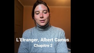 LEtranger Albert Camus  Chapitre 2  Lecture Hélène Caipora [upl. by Ydnih]