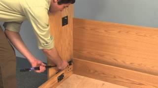 CreateABed® Deluxe Murphy Bed Mechanism with TUBE LEGS [upl. by Klockau]