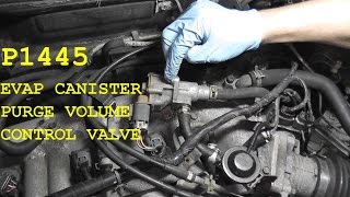 How to test and replace the EVAP Canister Purge Volume Control Valve P1445 [upl. by Margy195]