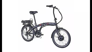 EPlus 20inch Wheel Folding Electric Bike Test Ride Video [upl. by Aenehs]