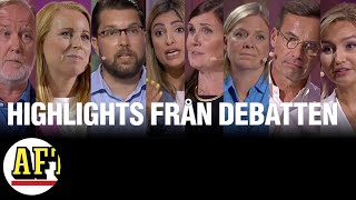 Highlights från Aftonbladets partiledardebatt 2022 [upl. by Syla]