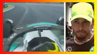 Lewis Hamilton cryptically hints at quitting F1 season early after Brazilian GP disaster [upl. by Refinnej]