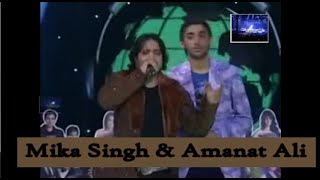 Tujhse Naraz Nahi Zindagi  Mika Singh and Amanat Ali [upl. by Adalbert]