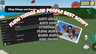 OP Script FLING THINGS AND PEOPLE  FLING AURA ANTI GRAB amp MORE [upl. by Yolanda]