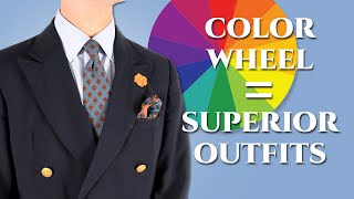 How To Use The Color Wheel To Assemble Superior Outfits For Men [upl. by Coulombe]