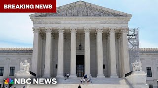 LIVE Supreme Court rules in Trump immunity case  NBC News [upl. by Ahsilaf282]