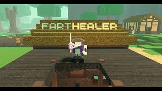 Minmaxxed Fart Healer Showcase Build by BongBong  Voxlblade [upl. by Hakilam]