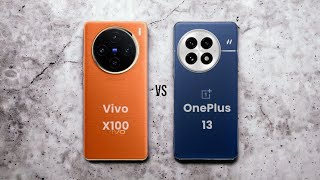 ViVO X100 ⚡ VS ⚡ OnePlus 13 Full Comparison [upl. by Ymer446]