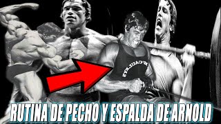 🔴🏆RUTINA PARA PECTORALES Y ESPALDA CÓMO ARNOLD🏆🔴  ❗❗¿RUTINA DE LA VIEJA ESCUELA❗❗ [upl. by Anderea]