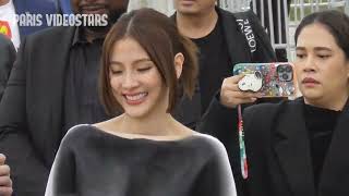 Baifern Pimchanok  Paris Fashion Week 29 September 2023 show Loewe [upl. by Hcirdla]