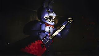 GETTING HUNTED BY SINISTER BONNIE IN AN ABANDONED WAREHOUSE  fnaf sinister nights [upl. by Humble]