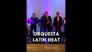 Orquesta Latin Heat Cumbia Salsa La Pollera Colora [upl. by Greerson461]