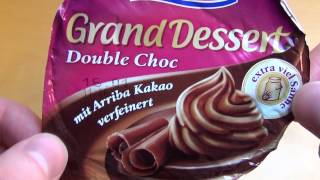 Ehrmann GrandDessert Double Choc Arriba Kakao [upl. by Aisak]