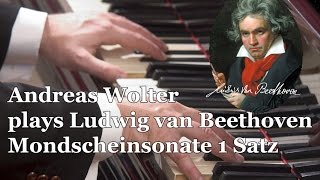 Andreas Wolter plays Beethoven Mondscheinsonate 1 Satz  Moonlight [upl. by Annair828]