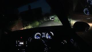 2016 vw golf r dsg race mode night lights [upl. by Graubert]