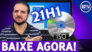 Como Baixar a ISO do NOVO Windows 21H1 para Fazer uma Instalação Limpa BAIXE AGORA [upl. by Laemsi]