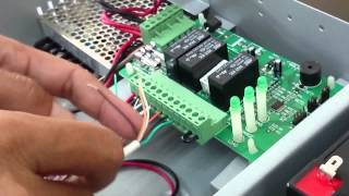 Door Access Control System  Part 1 Installing EMLock amp BIOXCESS Reader [upl. by Kate127]