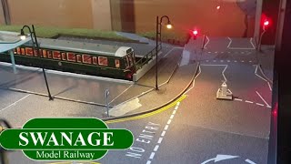 Swanage Model Railway Episode 16 Roadside works part 2 traffic light build [upl. by Ynohtnad]