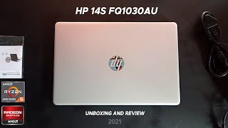 HP 14S FQ1030AU UNBOXING AND REVIEW  HP 14 THIN AND LIGHT  hp 14s ryzen 5 5500u fq1030au [upl. by Zakarias383]