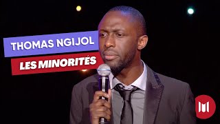 Thomas Ngijol  Les minorités sketch [upl. by Ahkihs]