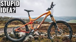 I tried 275quot wheels on my 29quot enduro bike [upl. by Aracot]