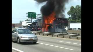 Leonianj Fire Department Truck Fire [upl. by Lissner]