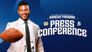 Marcus Freeman Press Conference  Fall Camp Kickoff 73124  Notre Dame Football [upl. by Koo]