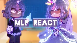 MLP MAIN 6 REACT ON HOLD [upl. by Reidid770]