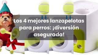 Maquina lanza pelotas para perros Los 4 mejores lanzapelotas para perros ¡diversión asegurada [upl. by Khan]