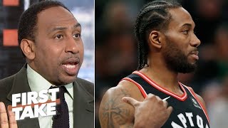 Kawhi to the Lakers would be a ‘weak move’ – Stephen A  First Take [upl. by Dempster]