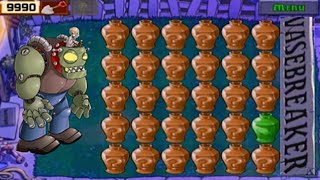 Plant Vs Zombies  Puzzle  Vasebreaker Endless 20 to 30 Current Streak Gameplay Full HD 1080p 60fps [upl. by Rabush]