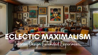 Eclectic Maximalist Interior Design Style Extended Experience [upl. by Cloots]