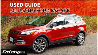 Used Guide 20132019 Ford Escape  Drivingca [upl. by Ahsit]